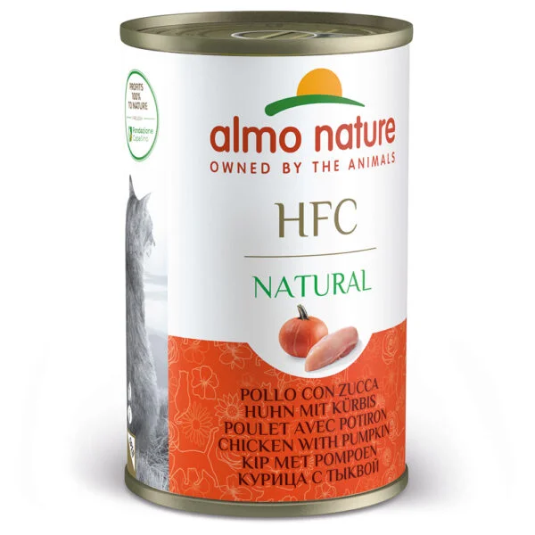 Almo Nature HFC 12 x 140 g - Kuře s dýní