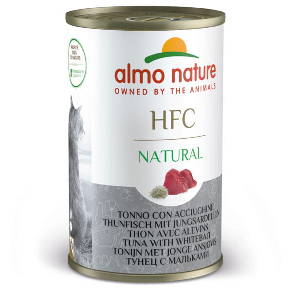 Almo Nature HFC 6 x 140 g - Tuňák s mladými sardinkami