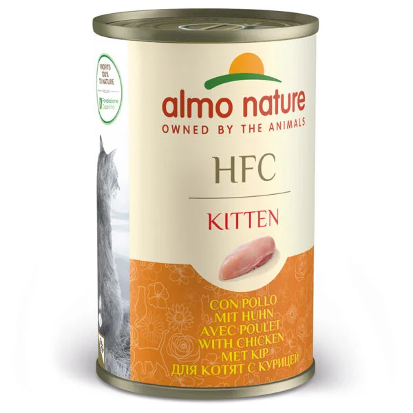 Almo Nature HFC 6 x 140 g - Kitten kuřecí
