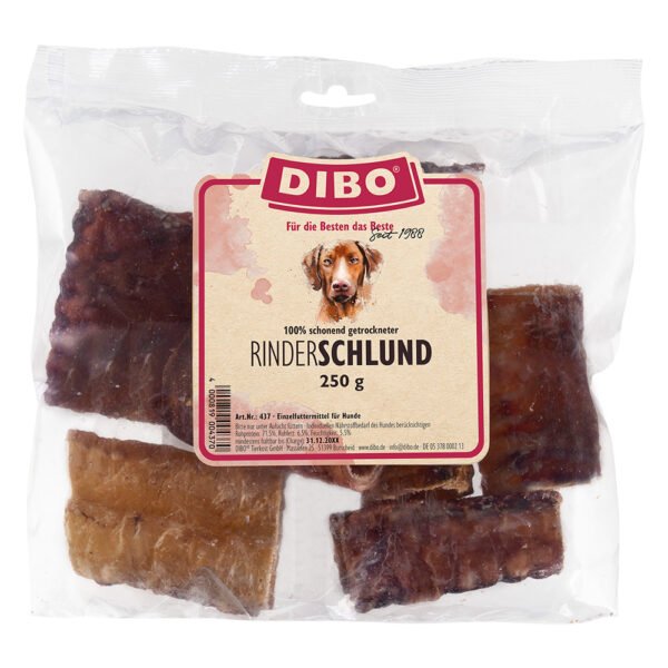 Dibo Premium hovězí hrtan - Výhodné balení 3 x 250 g