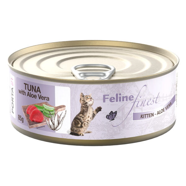 Feline Finest 85 g - Kitten tuňák s aloe