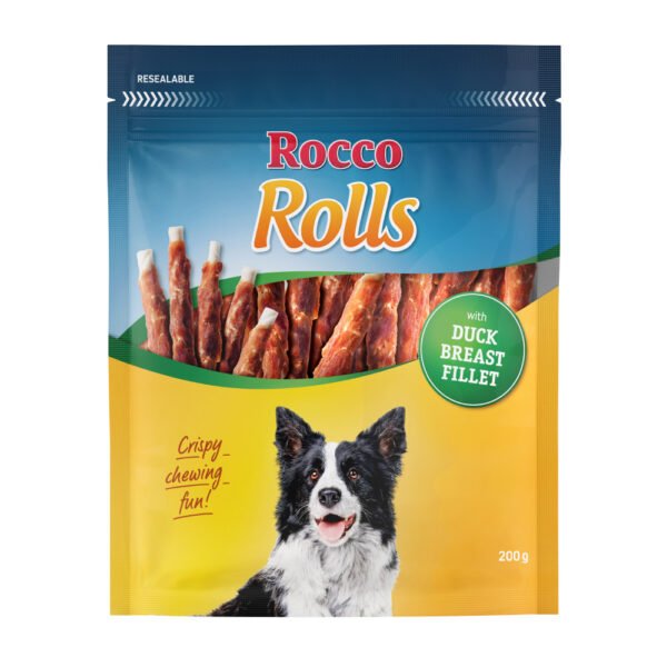 Rocco Rolls žvýkací rolky s kachními prsíčky - 6 x 200 g