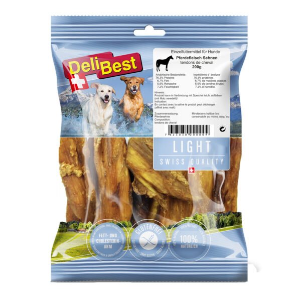 DeliBest Light koňské šlachy - Výhodné balení 2 x 200 g