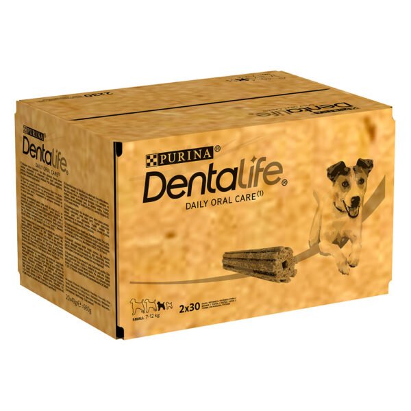 Purina Dentalife pamlsky 3 x balení - 2 + 1 zdarma - Dentalife pro malé psy (7-12 kg) 3 x 60 tyčinek