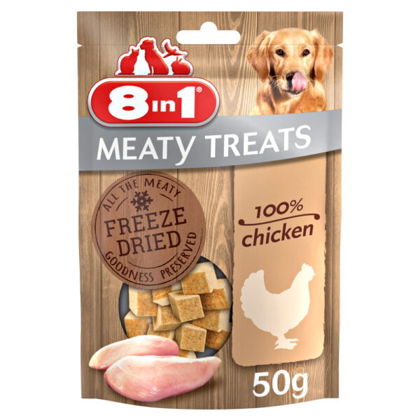 8in1 Meaty Treats - kuřecí prsa (50 g)