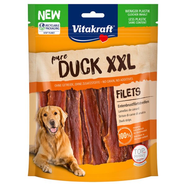 Vitakraft pure DUCK XXL kachní plátky - 250 g