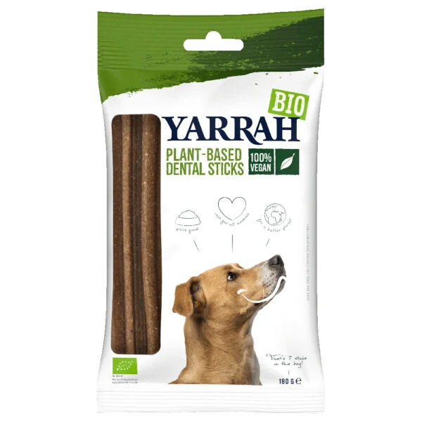 Yarrah veganské Bio-Dental Sticks - Výhodné balení: 12 x 180 g